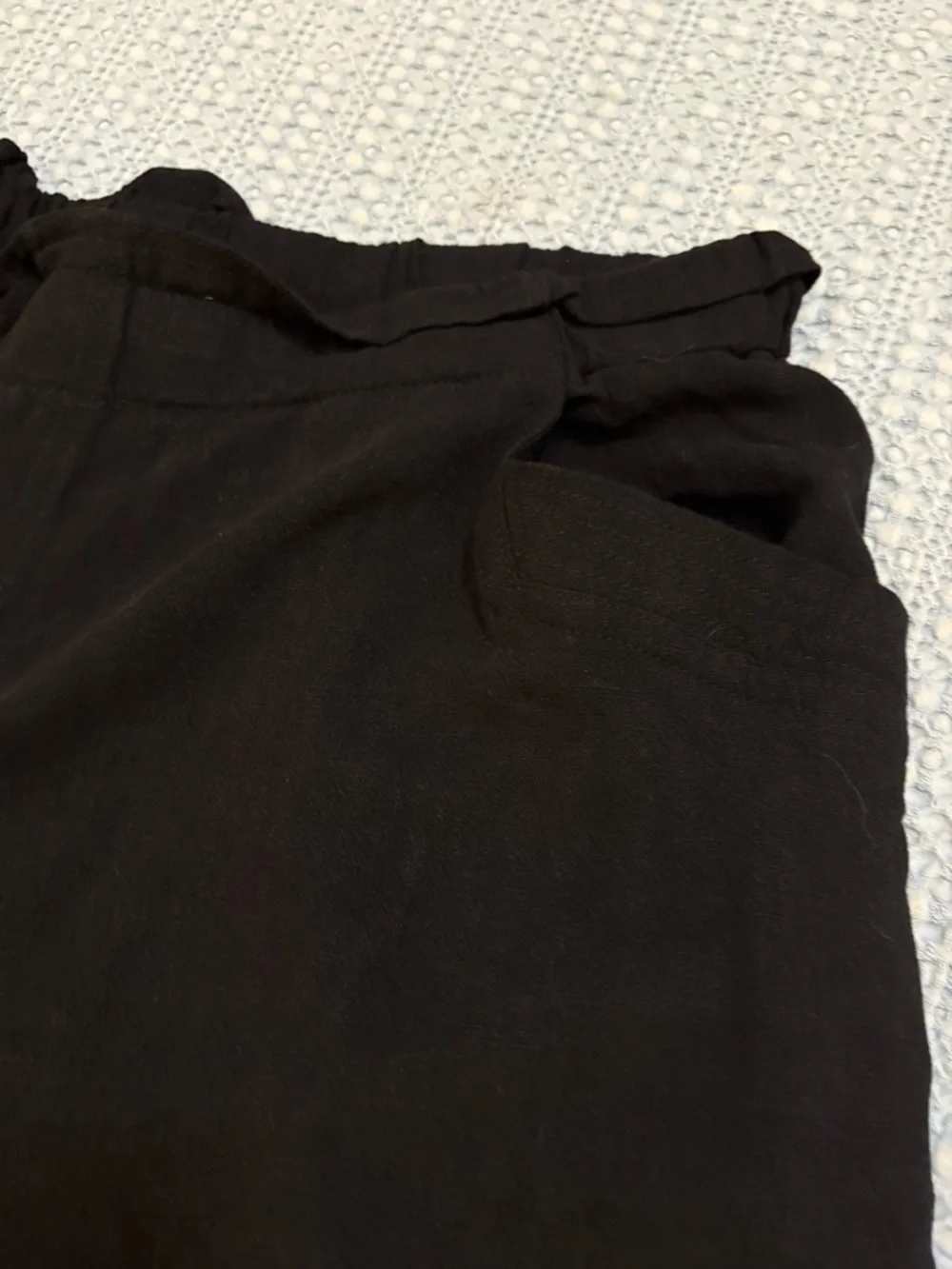 Maurices Black Elastic-Waist Shorts sz 2X